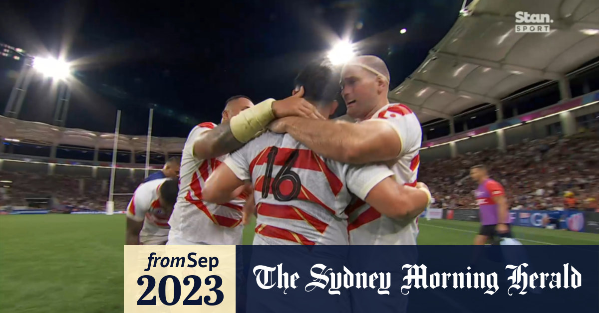 Video Japan vs Samoa RWC highlights